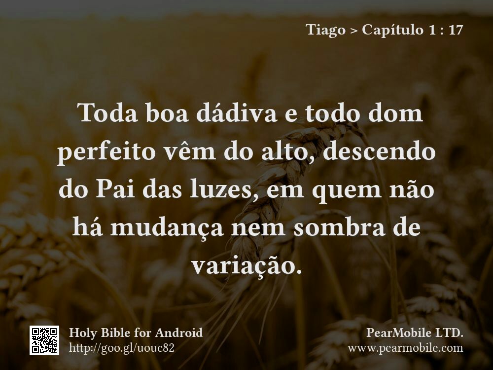 Tiago, Capítulo 1:17
